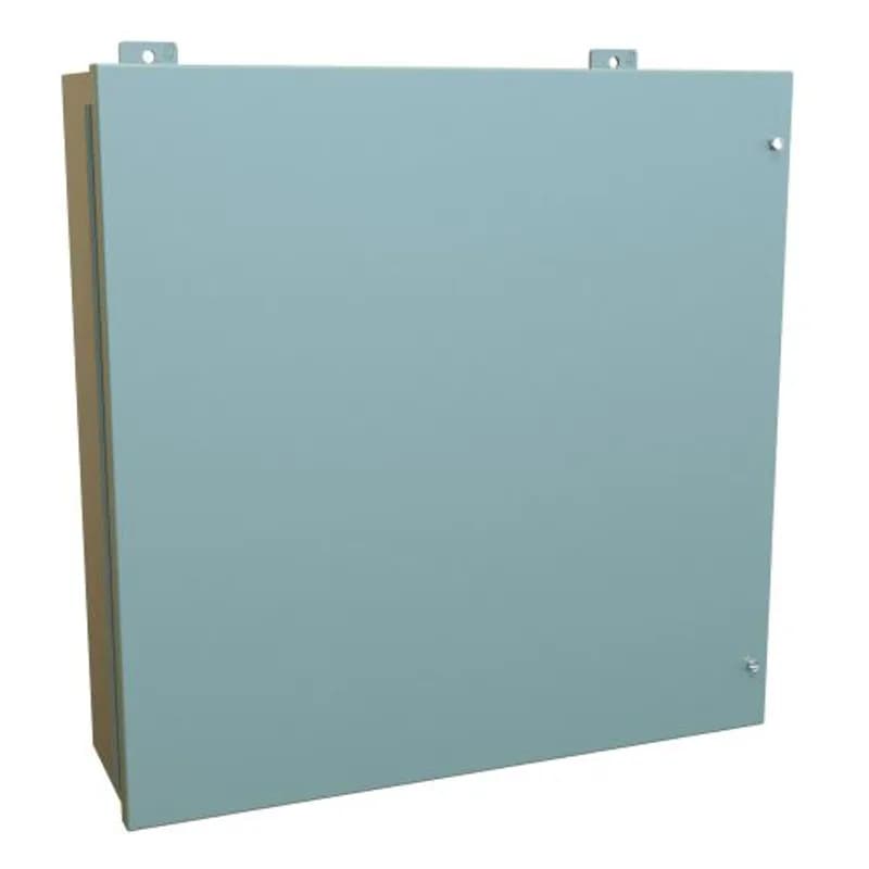 Hammond Manufacturing 1418JJ7 - N12 Lg JIC Encl w/panel - 24 x 24 x 7 - Steel/Gray
