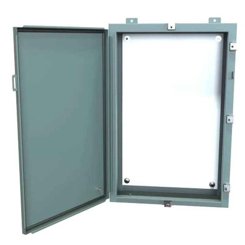 Hammond Manufacturing 1418N4F6 - N4 Wallmount Encl w/panel - 30 x 20 x 6 - Steel/Gray