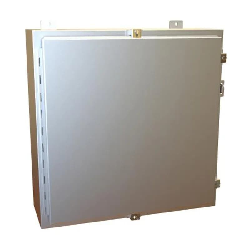 Hammond Manufacturing 1418N4ALJ8 - N4X Wallmount Encl w/panel - 24 x 24 x 8 - Alum
