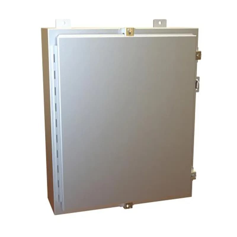 N4 Wallmount Encl w/panel - 24 x 20 x 6 - Alum