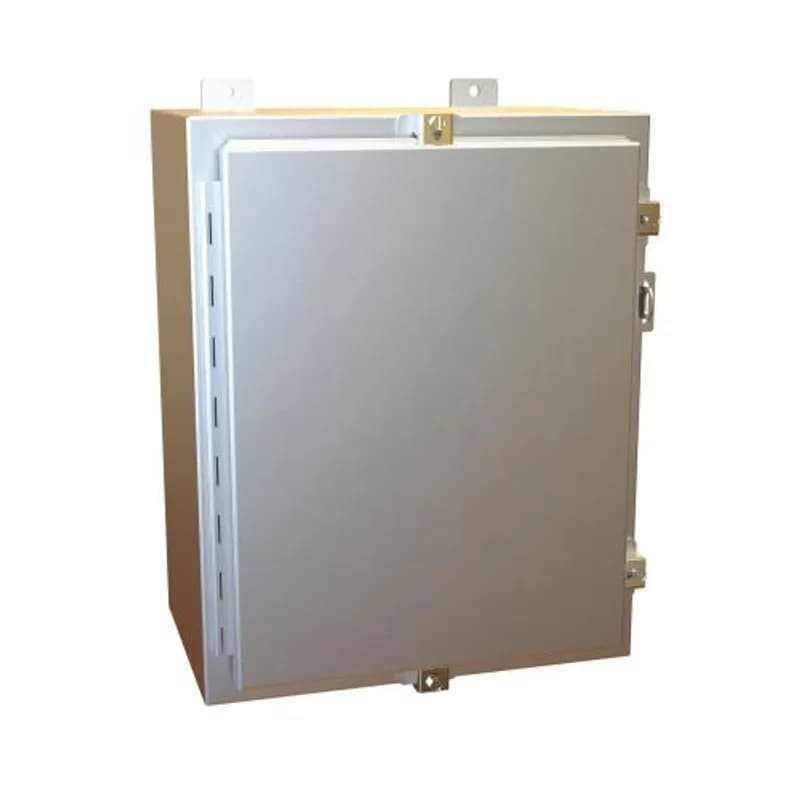 N4X Wallmount Encl w/panel - 20 x 16 x 10 - Alum