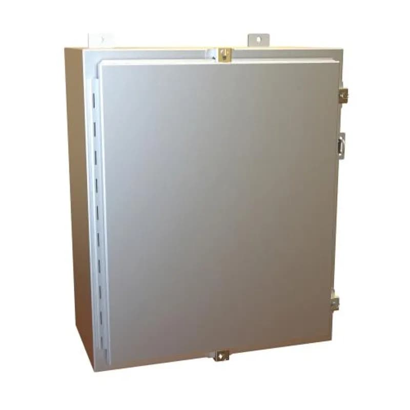 N4X Wallmount Encl w/panel - 24 x 20 x 10 - Alum