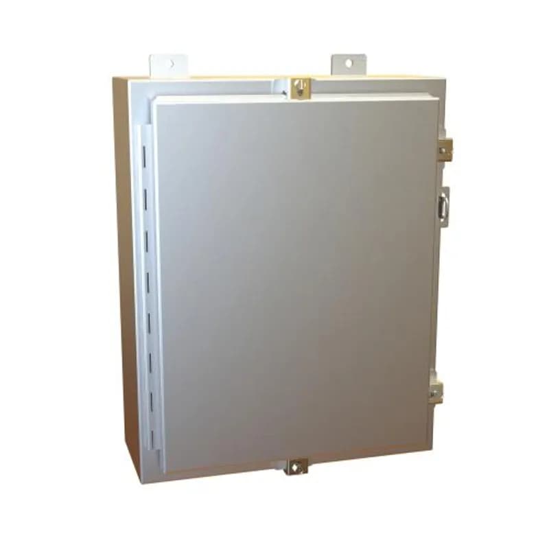 N4X Wallmount Encl w/panel - 20 x 16 x 6 - Alum