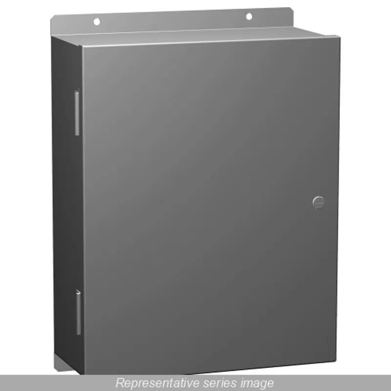 N1 Wallmount Encl w/panel - 24 x 20 x 9 - Steel/Gray