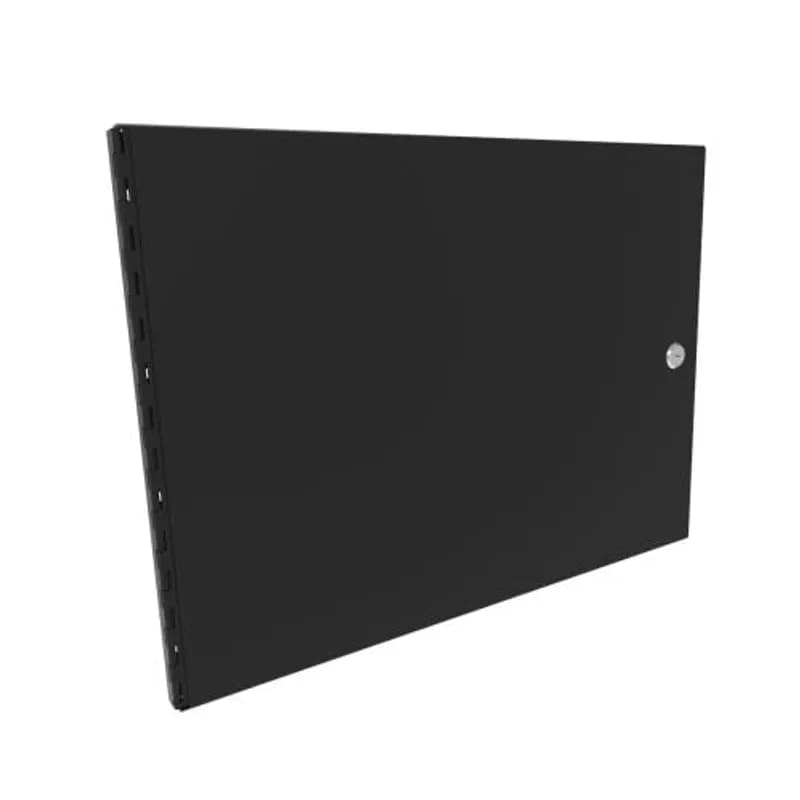 8U SOLID RACKMOUNT DOOR BLK