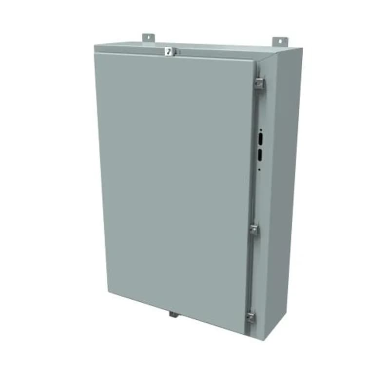N4 Disconnect Encl w/panel - 36 x 25.38 x 8 - Steel/Gray