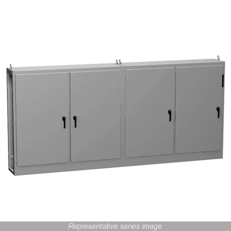 Formed End Cap - 84 x 24 - Steel/Gray
