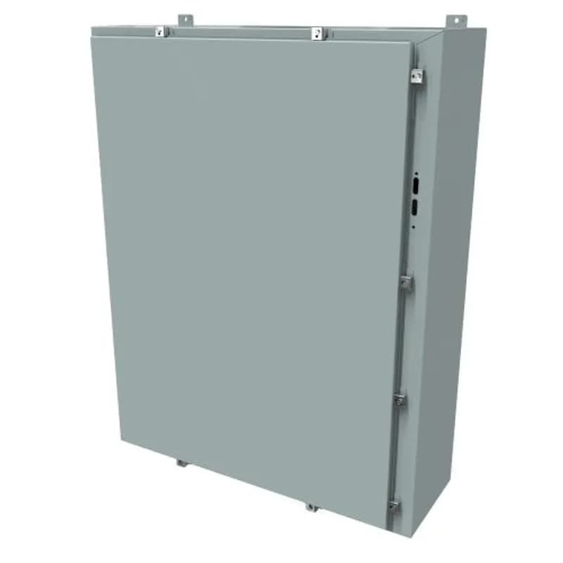 Hammond Manufacturing 1447SN4K12 - N4 Disconnect Encl w/panel - 48 x 37.38 x 12 - Steel/Gray