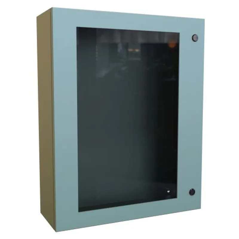 Hammond Manufacturing EN4SD30248WGY - N4,12 Eclipse Window Door encl. - 30 x 24 x 8 - Steel/Gray