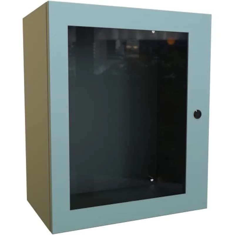 Hammond Manufacturing EN4SD242012WGY - N4,12 Eclipse Window Door encl. - 24 x 20 x 12 - Steel/Gray