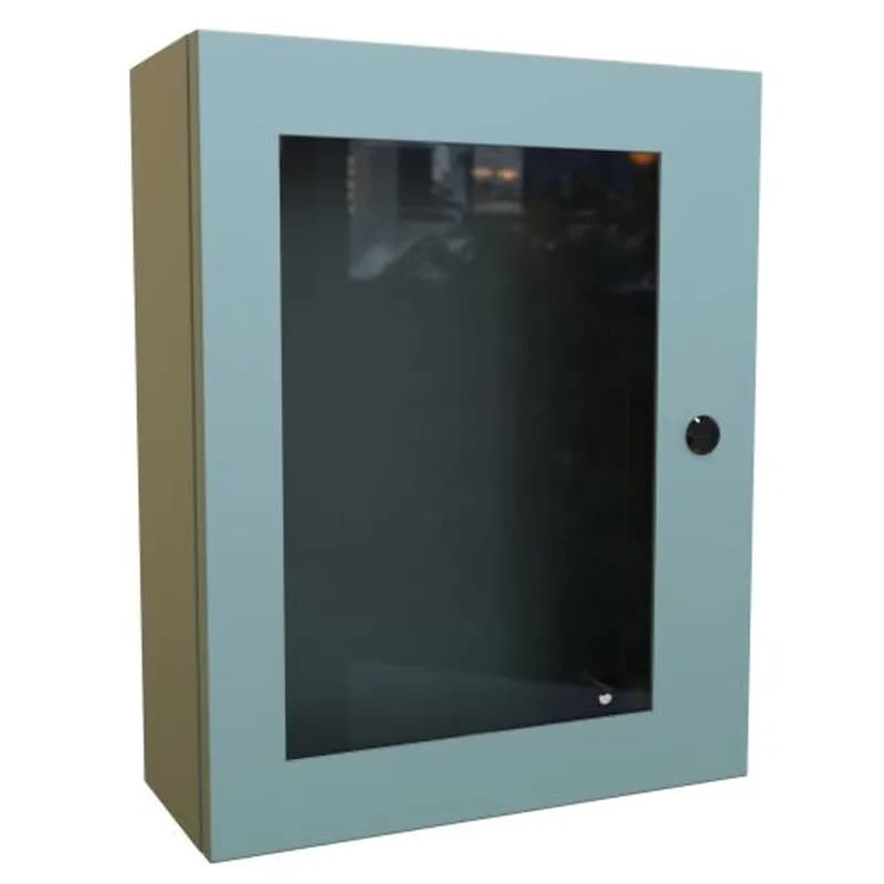 N4,12 Eclipse Window Door encl. - 20 x 16 x 6 - Steel/Gray