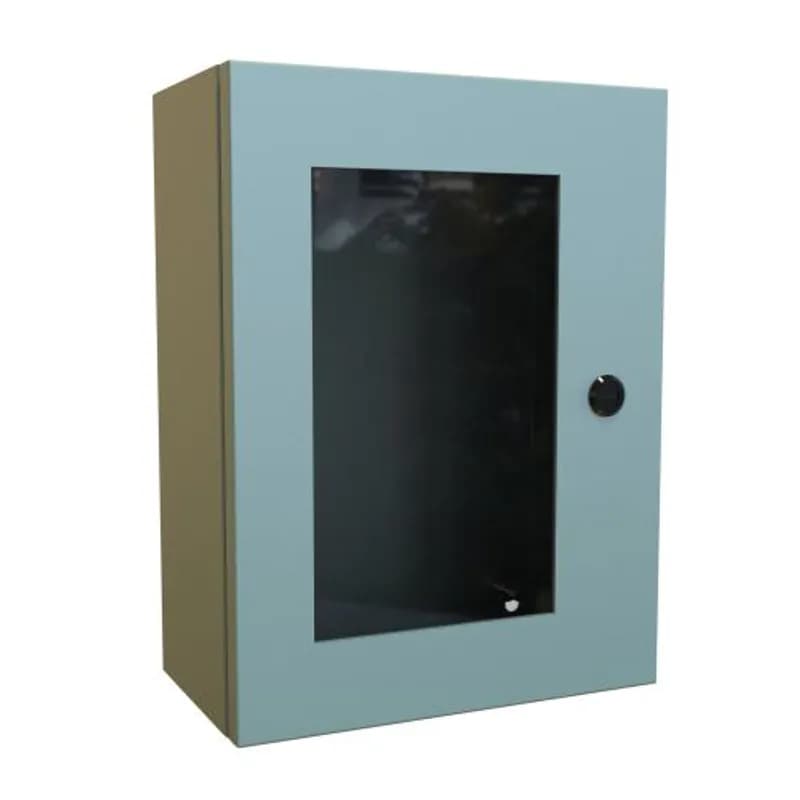 N4,12 Eclipse Window Door encl. - 16 x 12 x 6 - Steel/Gray