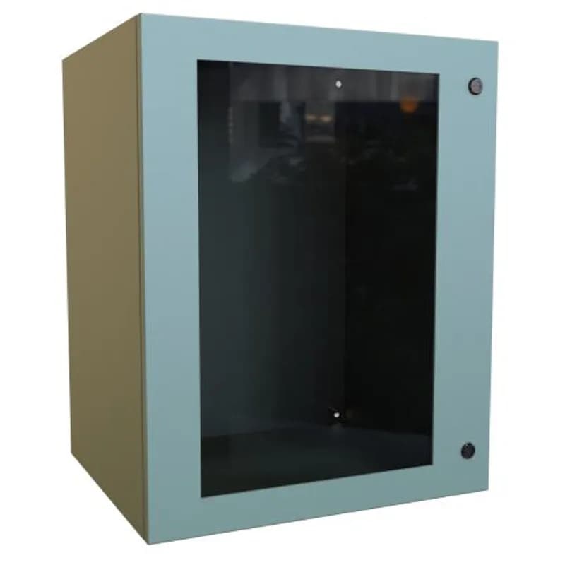 N4,12 Eclipse Window Door encl. - 30 x 24 x 20 - Steel/Gray