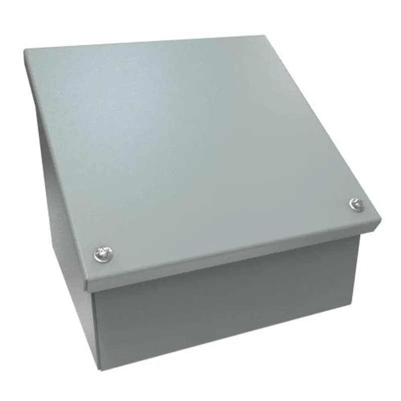 N12 Consolet - 8 x 8 x 7.15 - Steel/Gray