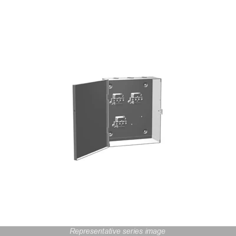 Empty Splitter Box - 18 x 12 x 5 - Steel/Gray