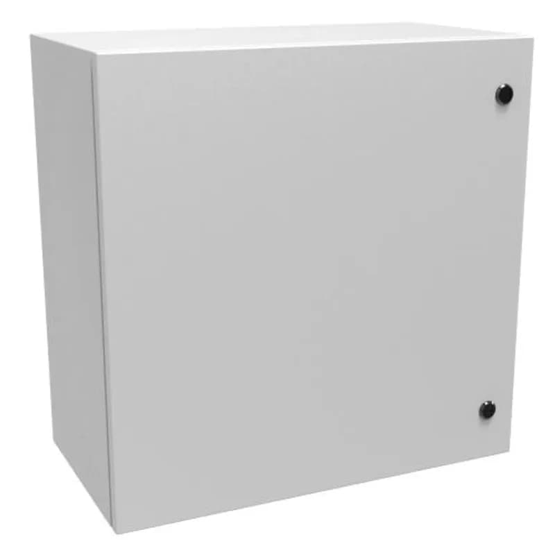 Hammond Manufacturing EN4SD242412LG - N4,12 Eclipse encl. - 24 x 24 x 12 - Steel/Lt. Gray