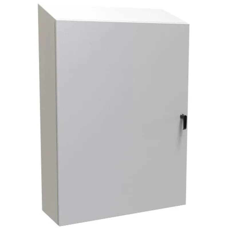 N4,12 Eclipse Slope Top Encl. - 48 x 36 x 12 - Steel/Lt. Gray