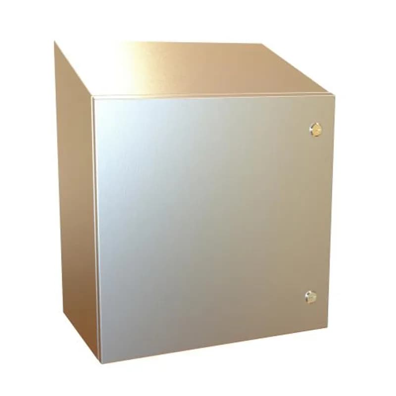 N4X Eclipse Slope Top Encl. - 20 x 20 x 12 - 304 SS