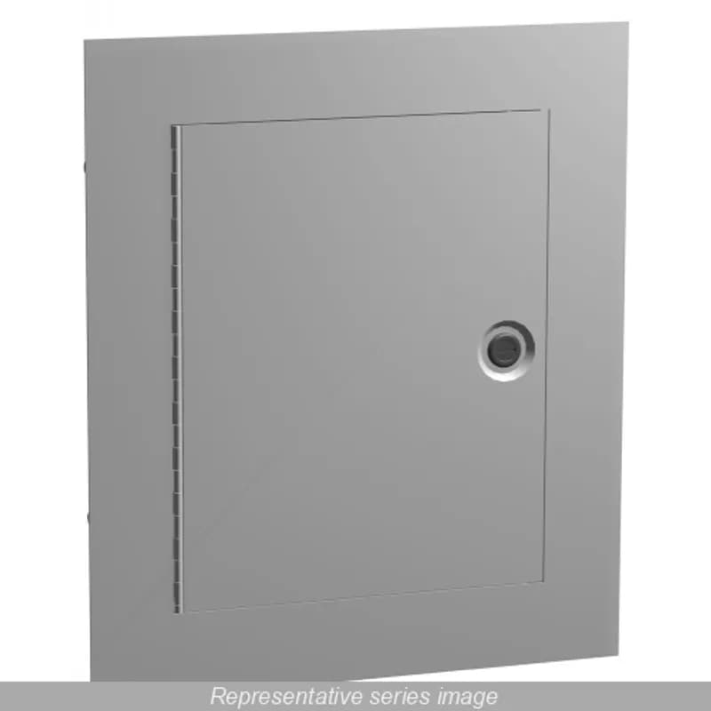 N1 Flush Mount Encl - 12 x 10 x 4 - Steel/Gray