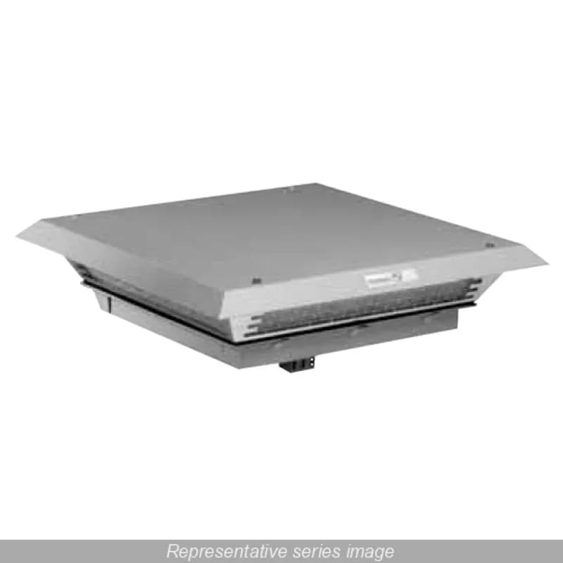 Hammond Manufacturing PTF60700LG230 - Top Mount Filter Fan 230V - 227 CFM - Steel/Lt. Gray