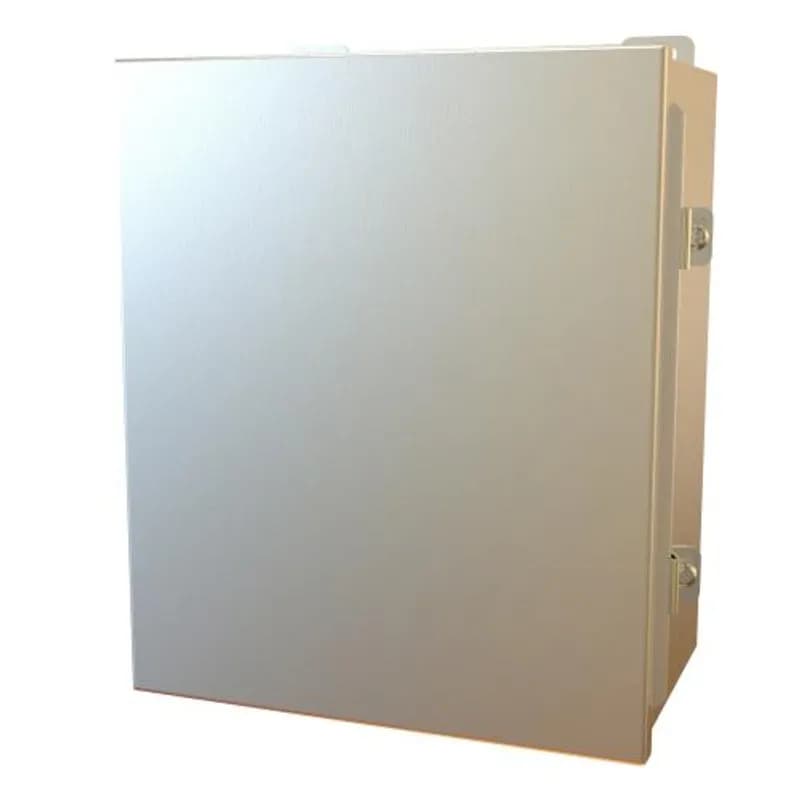 N4X J Box, Hinge Cover w/panel - 12 x 10 x 6 - 316 SS