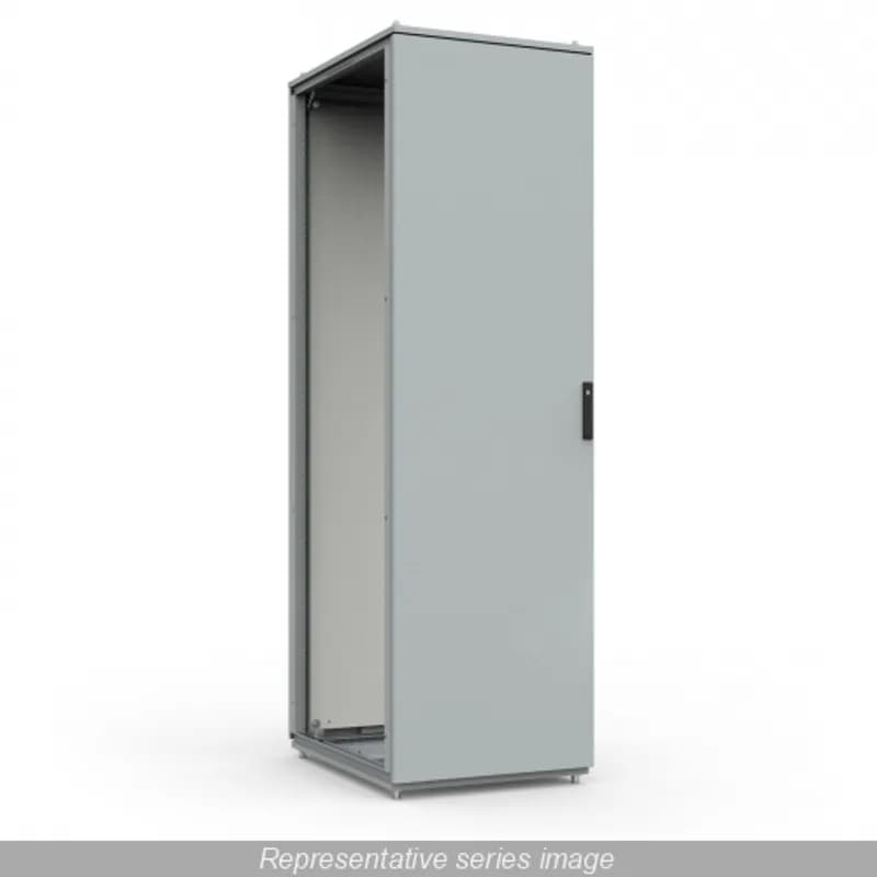 Hammond Manufacturing HME1485 - Modular Single Door Encl - 1400 x 800 x 500 - Steel/Lt Gray