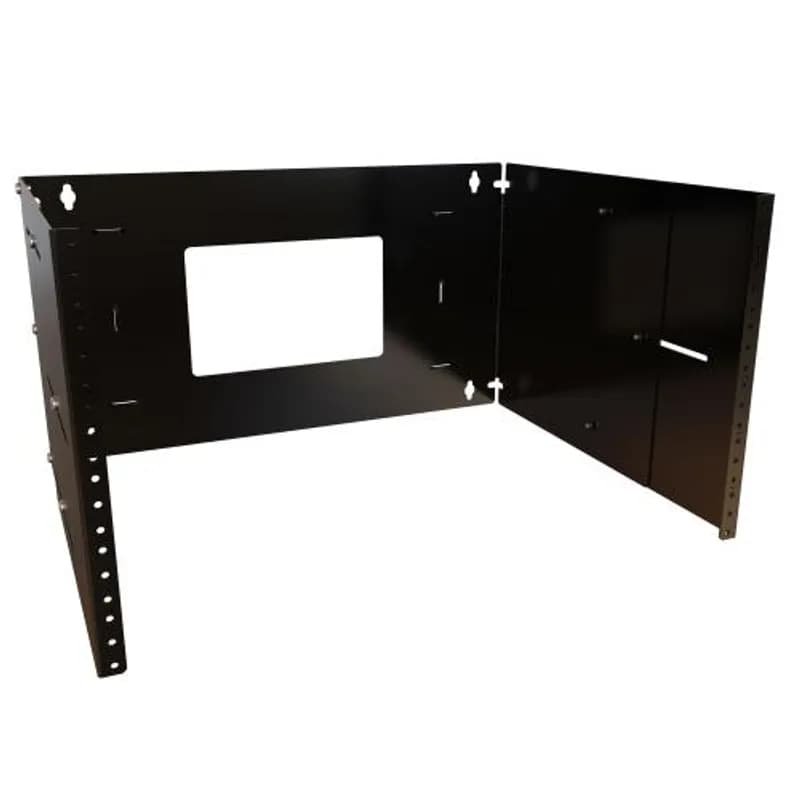 Adjustable Wall Bracket - 6U w/ depth 12" - 18"