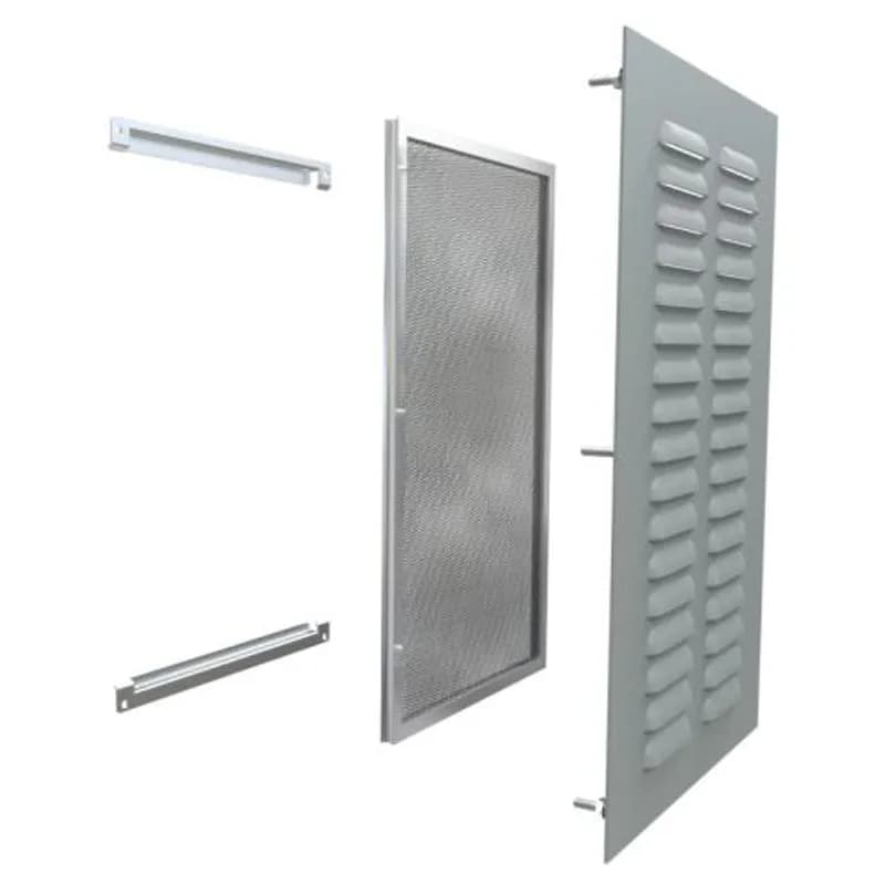 Type 3R Louver Kit 15x10 - Steel/Gray