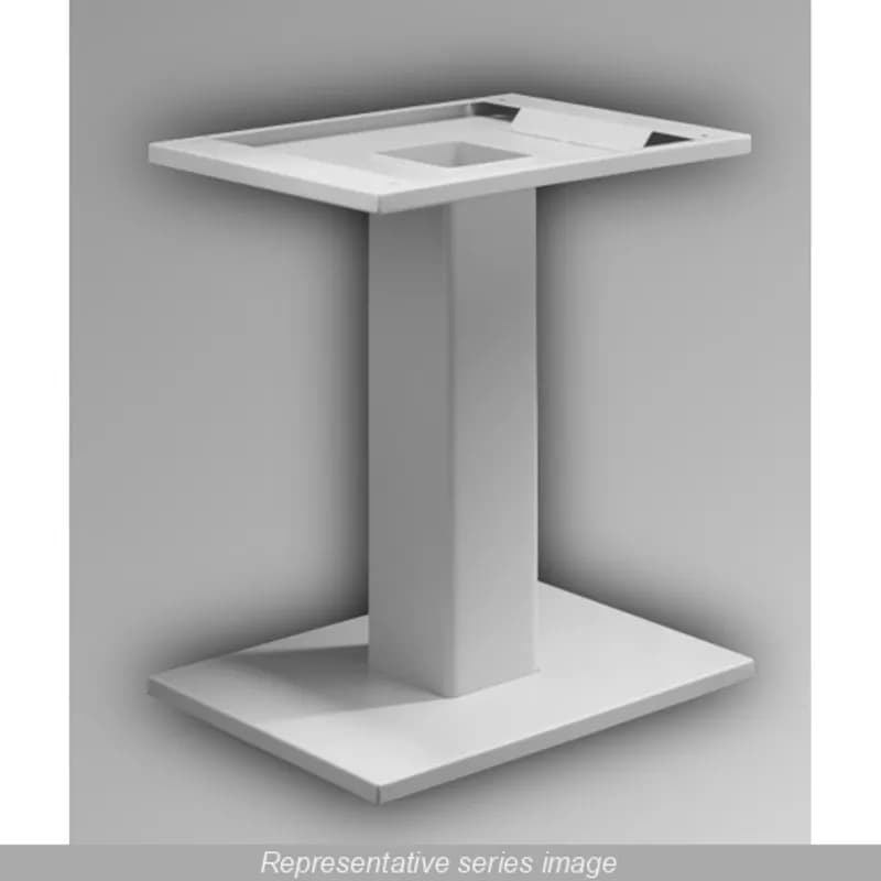 Pedestal - 26" High - Steel/Lt Gray
