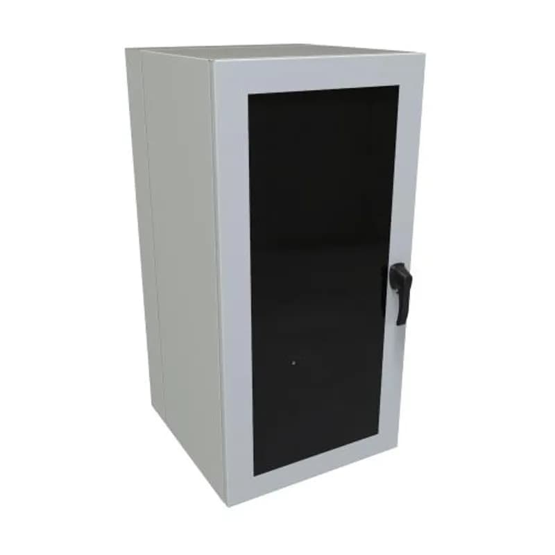 26U 24W 24D N4/12 Eclipse Swing-Out Wall Mount Cabinet w/ Window Door