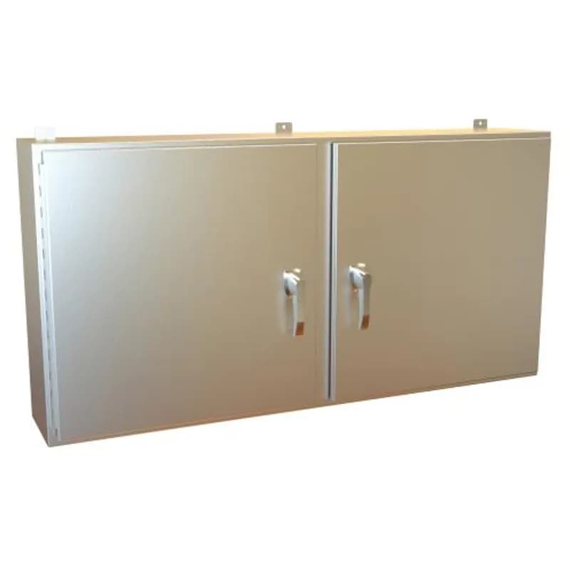 N4X 2 Door Wallmount Encl w/panel - 30 x 60 x 10 - 304 SS