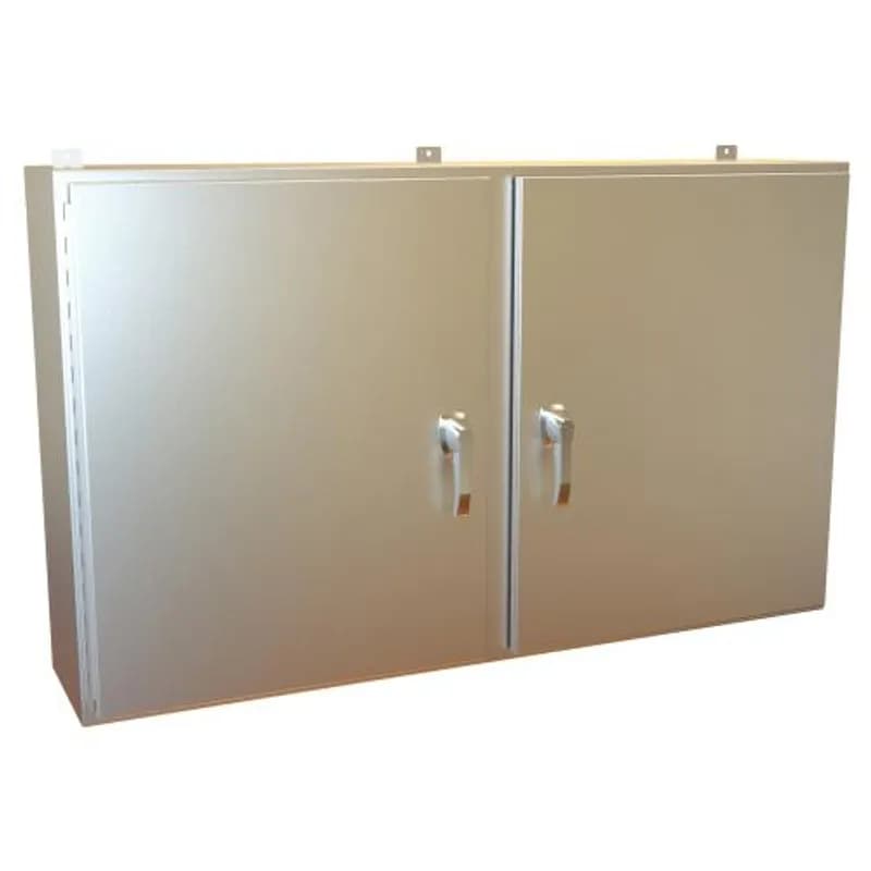 Hammond Manufacturing HN4WM366012S16 - N4X 2 Door Wallmount Encl w/panel - 36 x 60 x 12 - 316 SS