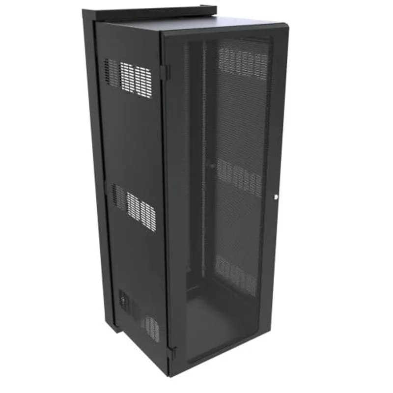 32U 24W 25.7D Swing Out Wall Cabinet w/ Vented Door