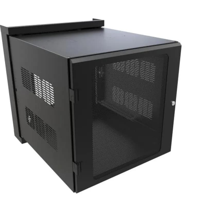 12U 24W 31.7D Swing Out Wall Cabinet w/ Vented Door