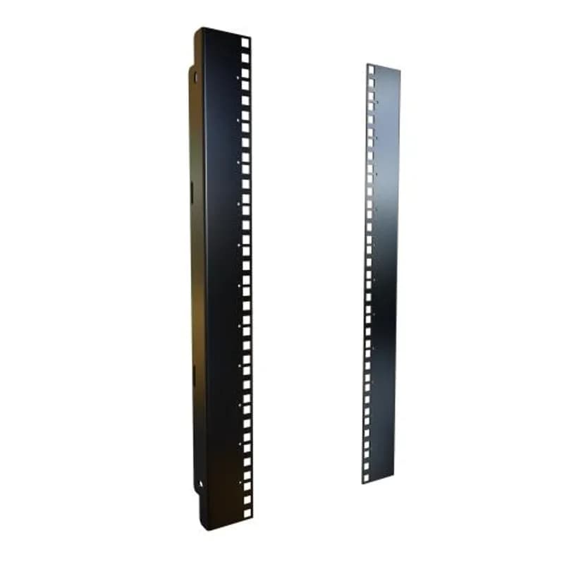 Hammond Manufacturing HWMSR12U - 12U Square Hole Rails for HWM (Sold in pairs)