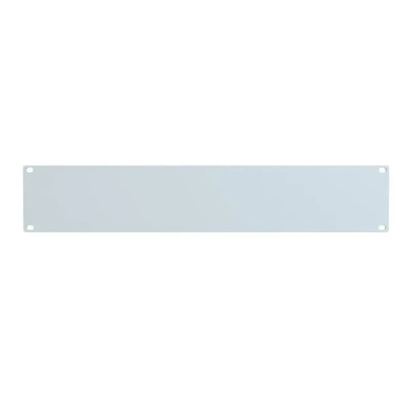 2U FLAT STEEL RACK PANEL