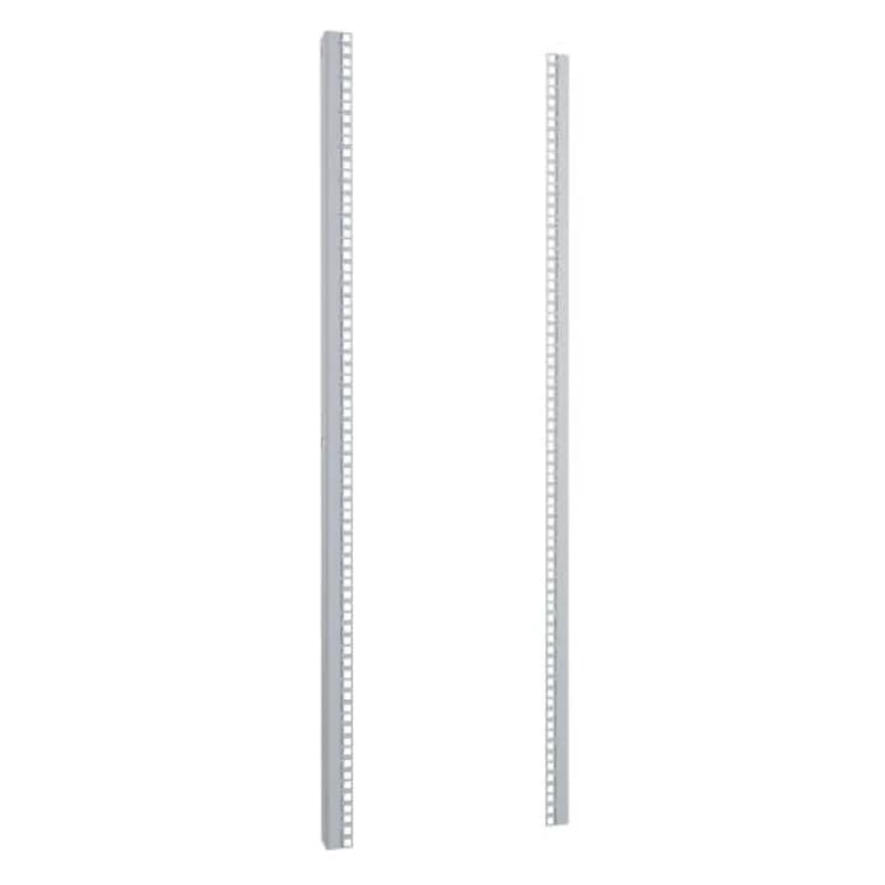 24U SQUARE HOLE RACK RAIL