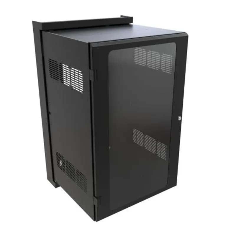 20U 24W 25.7D Swing Out Wall Cabinet w/ Window Door