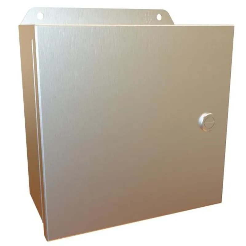 N4X Eclipse Junior encl w/ panel - 8 x 8 x 4 - 316 SS