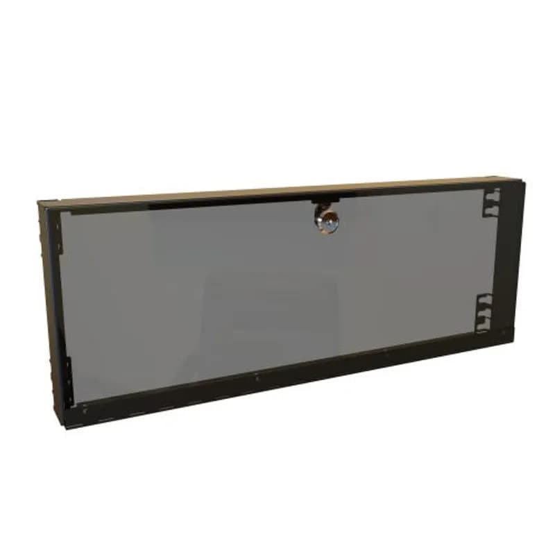 4U HINGED PLEXI COVER