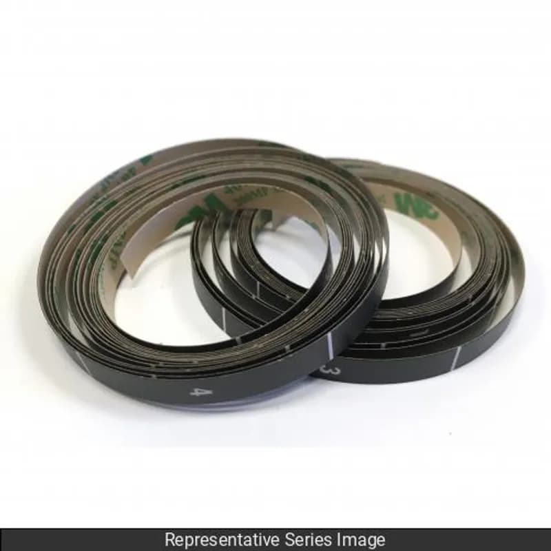 Hammond Manufacturing RULBK - ADHESIVE RACK UNIT LABEL