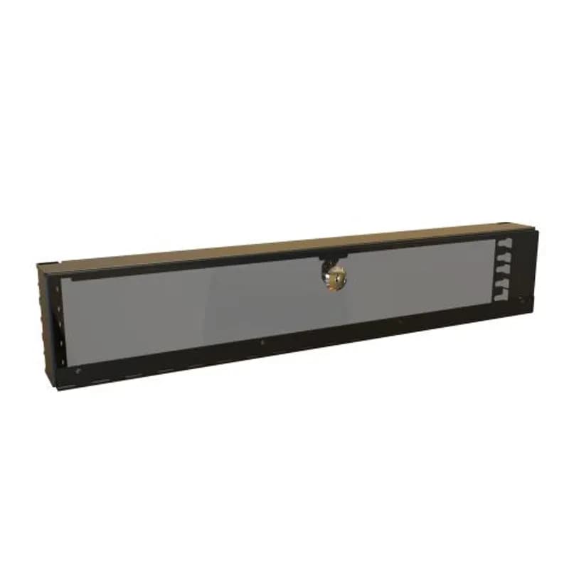 2U HINGED PLEXI COVER