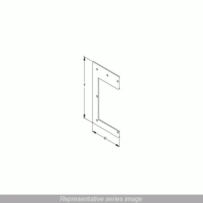 N4X Wireway, Drop Hanger - Fits 6 x 6 - 304SS