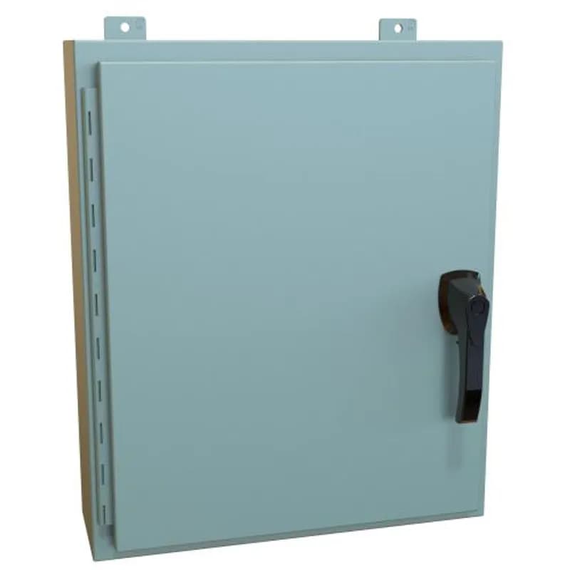 Hammond Manufacturing HW24206GYHK - N4, 12 Wallmt, Hinged w/handle - 24 x 20 x 6 - Steel/Gray