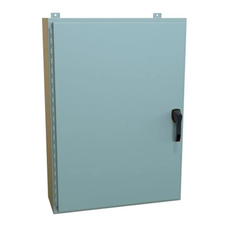 Hammond Manufacturing HW423010GYHK - N4, 12 Wallmt, Hinged w/handle - 42 x 30 x 10 - Steel/Gray
