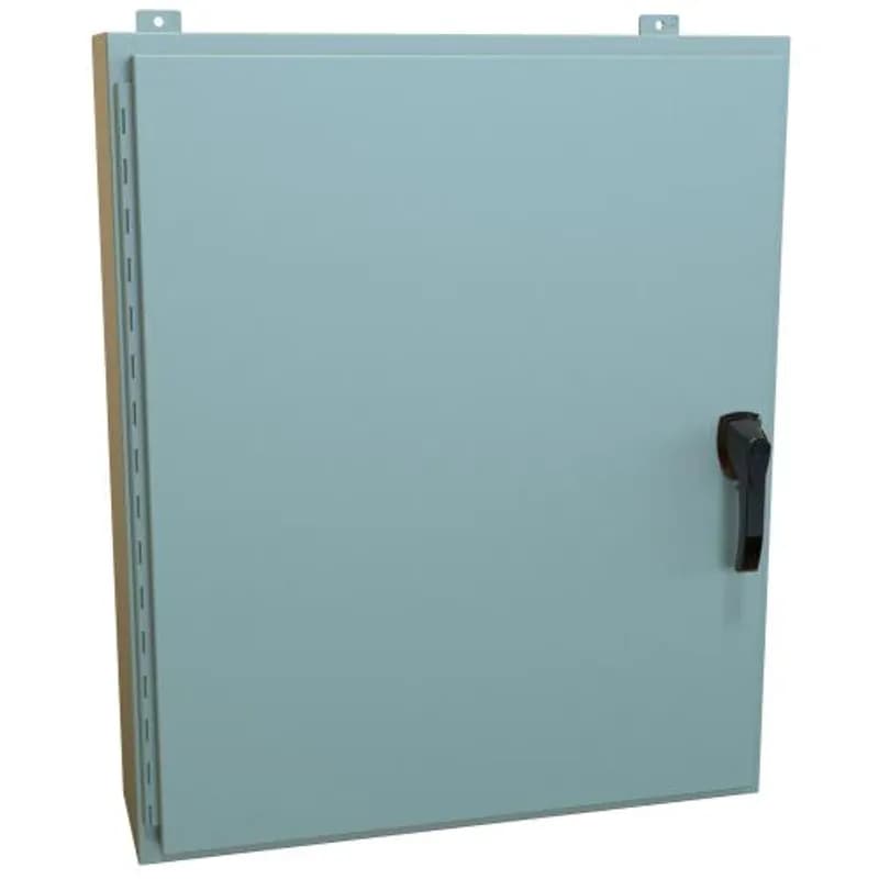 Hammond Manufacturing HW36308GYHK - N4, 12 Wallmt, Hinged w/handle - 36 x 30 x 8 - Steel/Gray