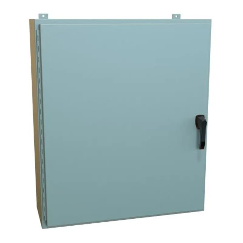 Hammond Manufacturing HW423612GYHK - N4, 12 Wallmt, Hinged w/handle - 42 x 36 x 12 - Steel/Gray