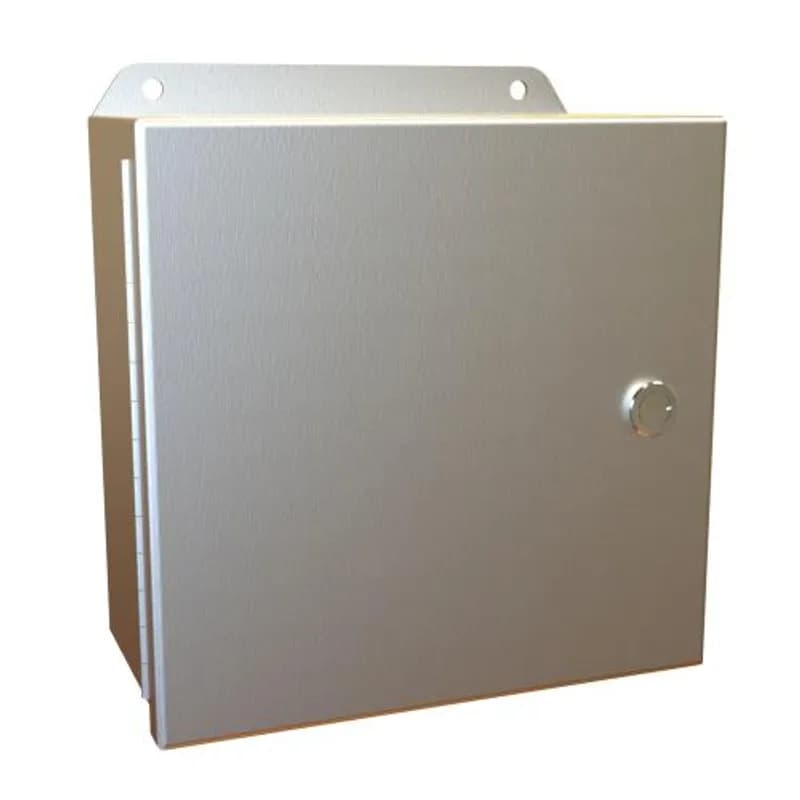 N4X, Eclipse Junior encl w/ panel - 8 x 8 x 4 - Alum