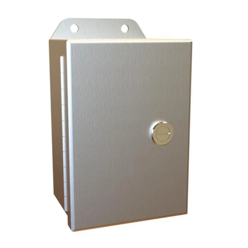 N4X, Eclipse Junior encl w/ panel - 6 x 4 x 3 - Alum
