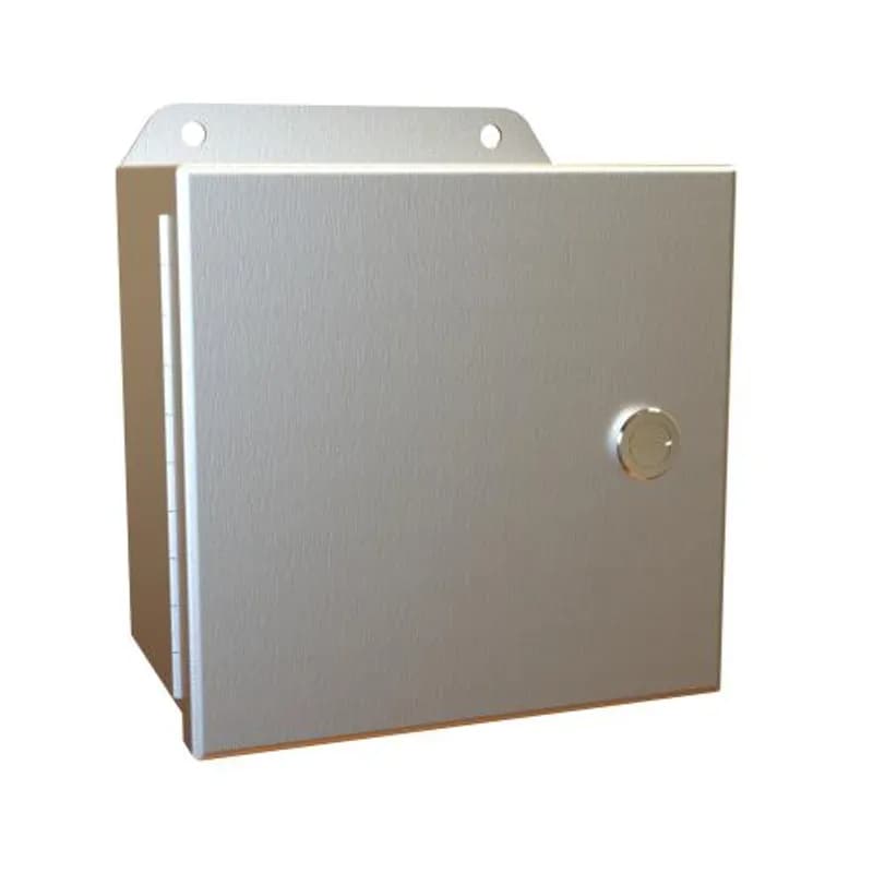 N4X, Eclipse Junior encl w/ panel - 6 x 6 x 4 - Alum